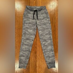 Lululemon Wunder Under Hi-Rise Tight 28” Heathered Black White Stripe - Size 4